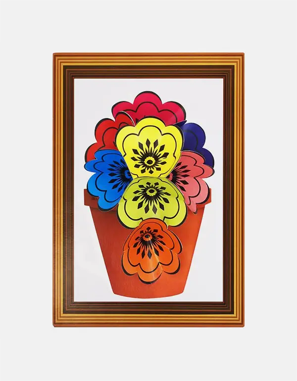 3D FLOWER POT BLOOM