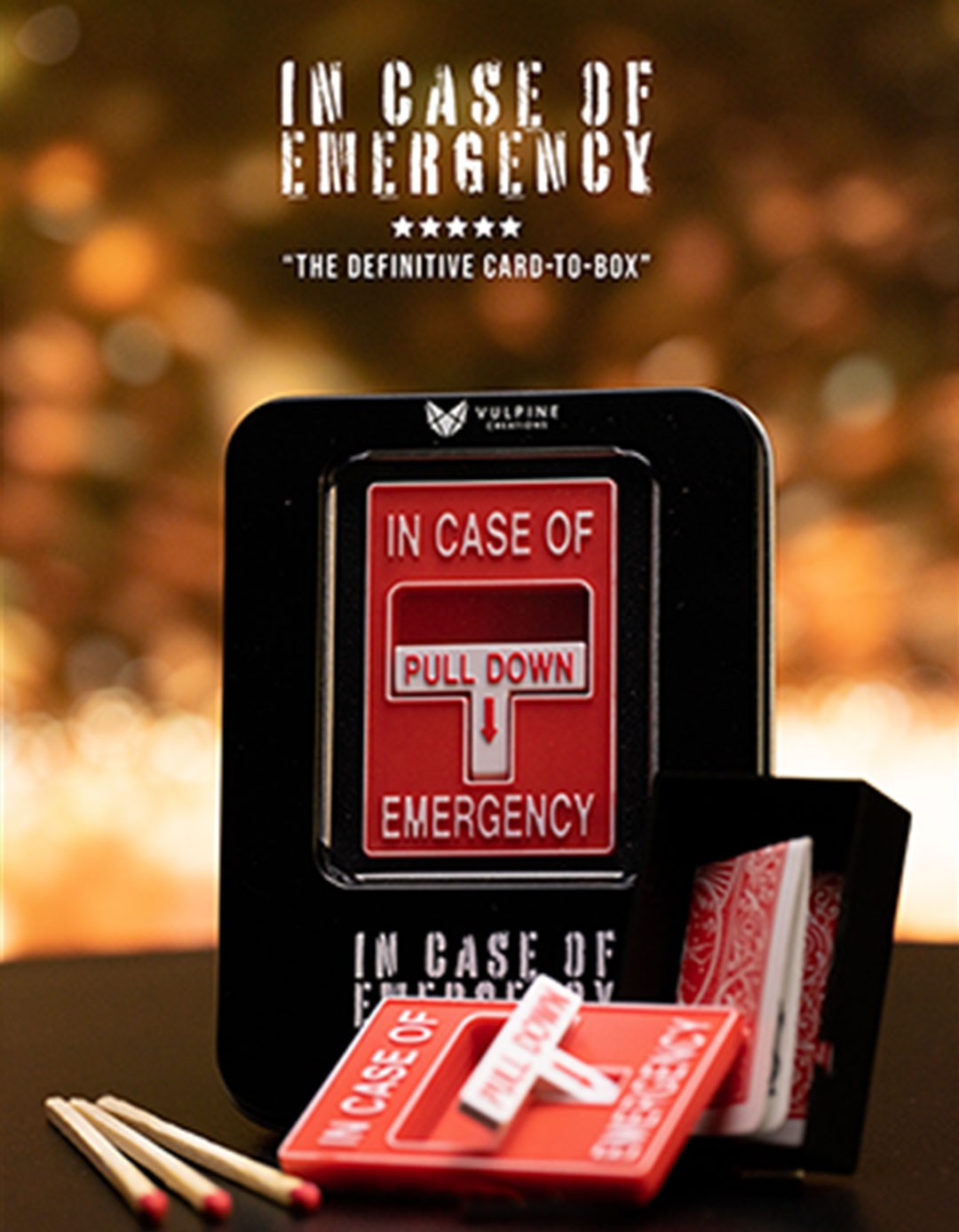 In Case of Emergency (gimmick si instructiuni online) by Adam Wilber and Vulpine