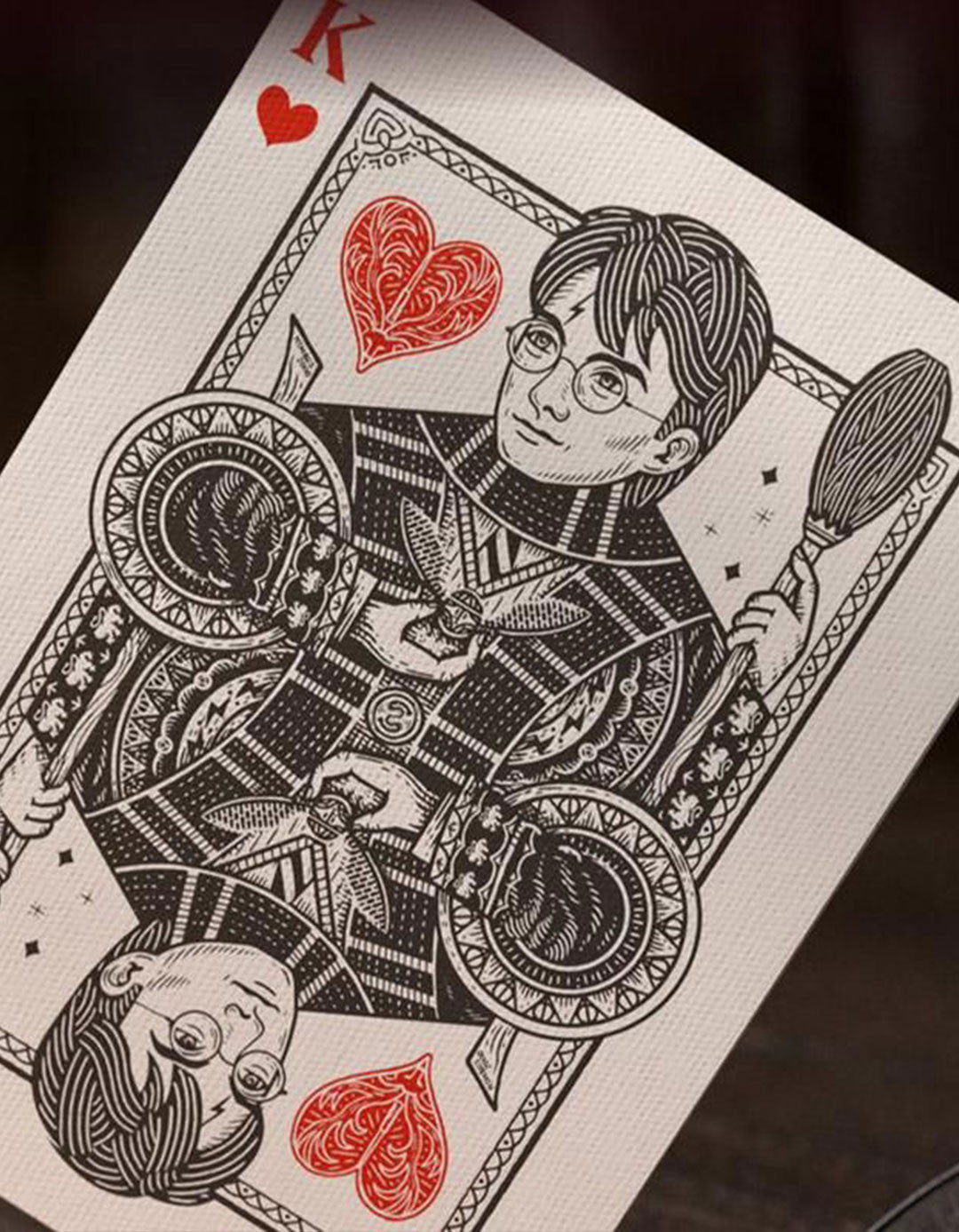 Harry Potter - Rosu (Gryffindor) - Carti de joc