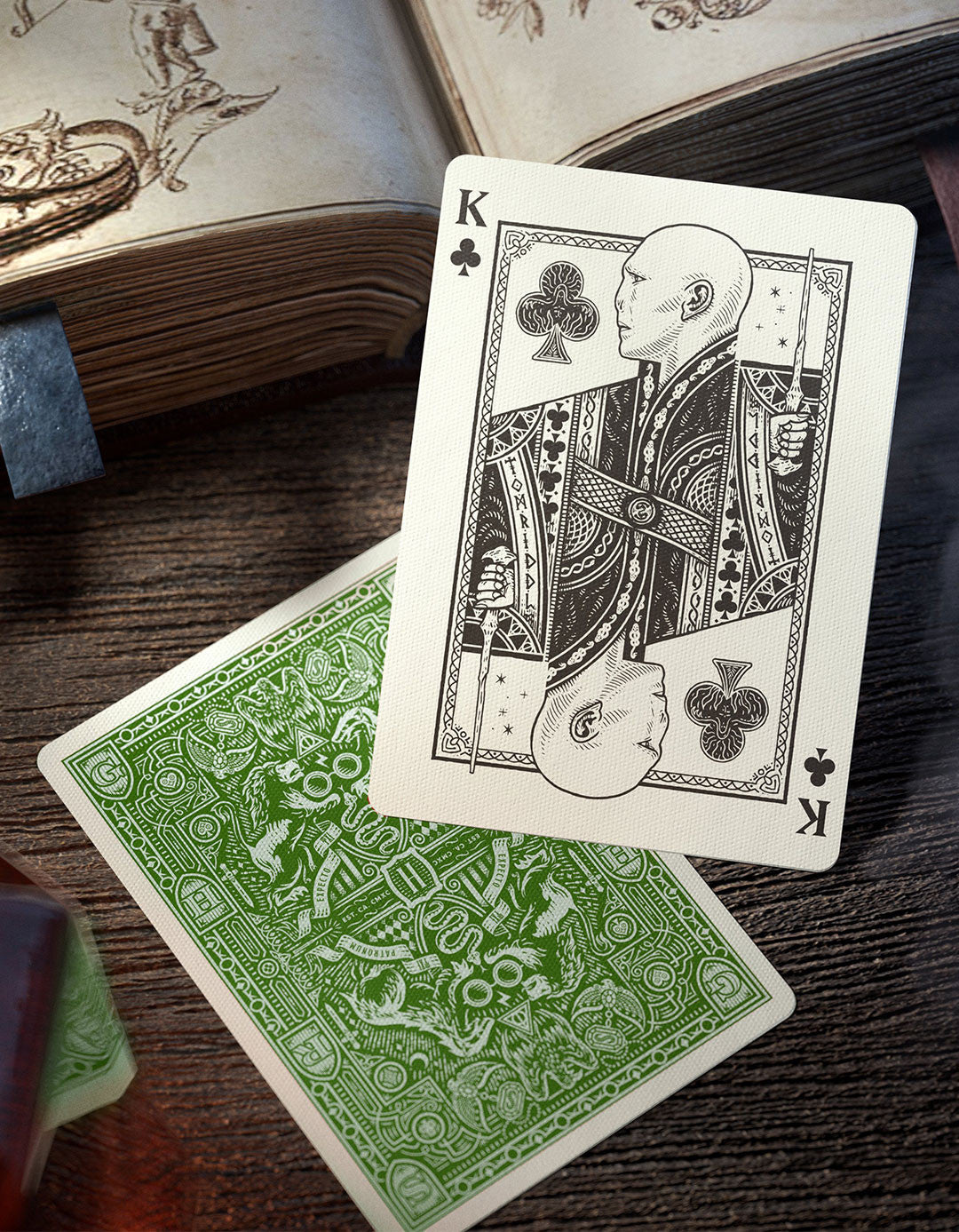 Harry Potter - Verde (Slytherin) - Carti de joc