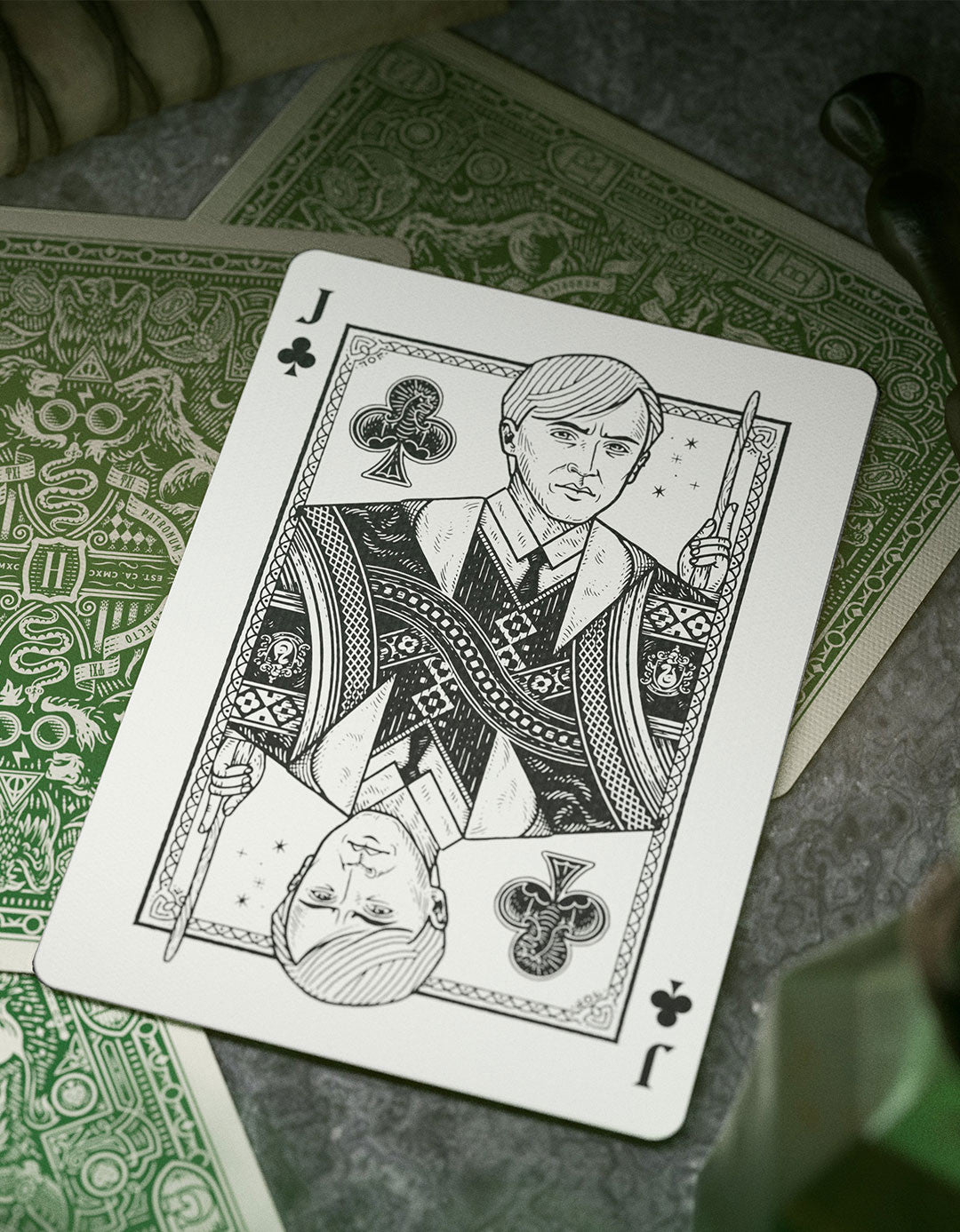 Harry Potter - Verde (Slytherin) - Carti de joc