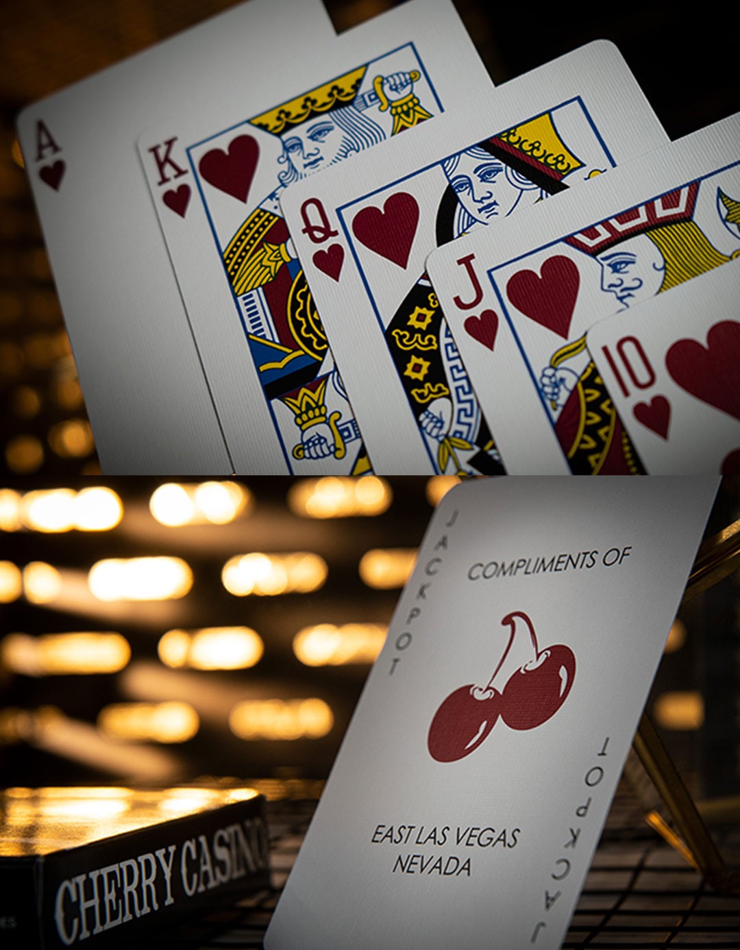 Cherry Casino - Monte Carlo Black and Gold - Carti de joc