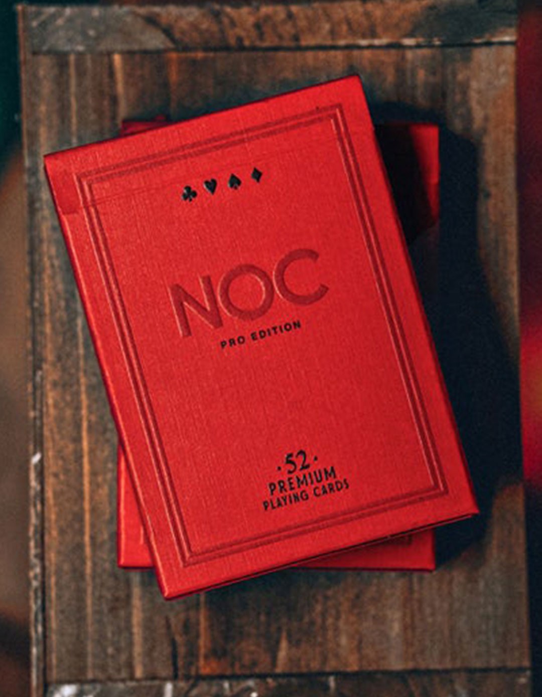 Noc Pro - Burgundy Red - Carti de joc marcate