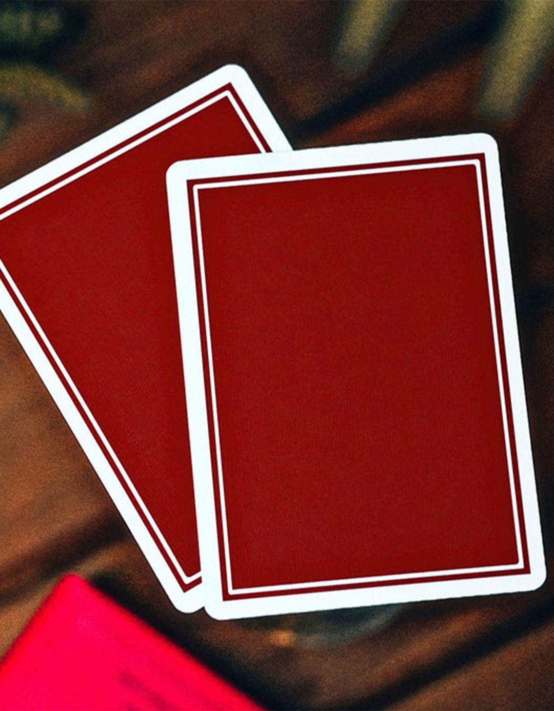Noc Pro - Burgundy Red - Carti de joc marcate