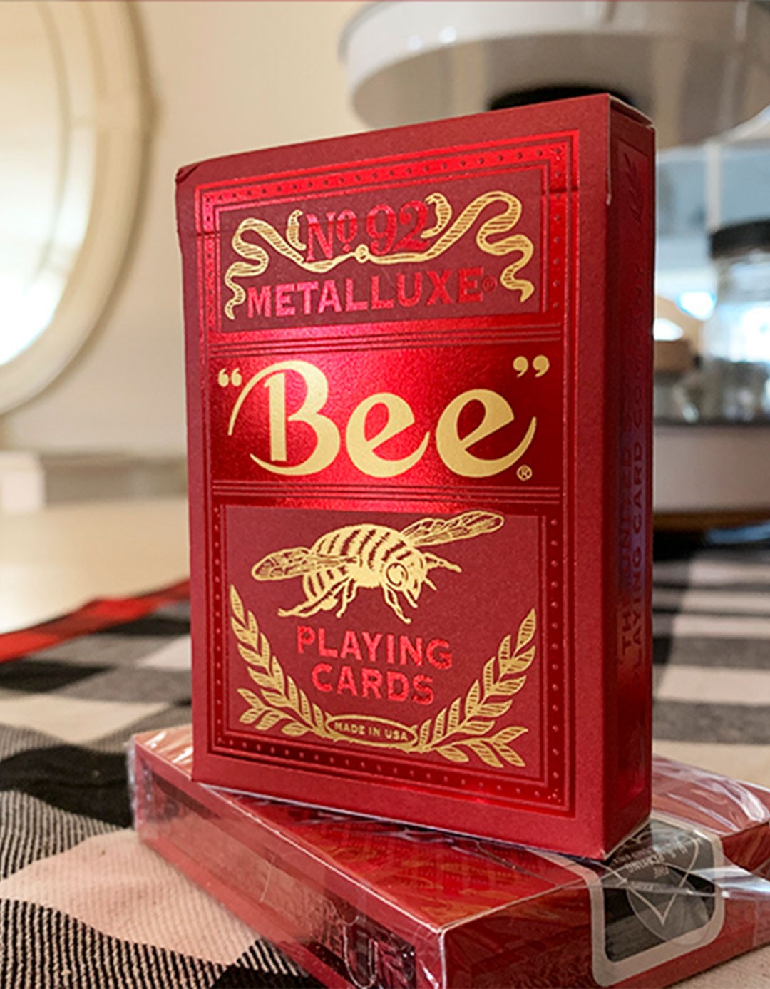 Bee - Metalluxe Rosu - Carti de joc
