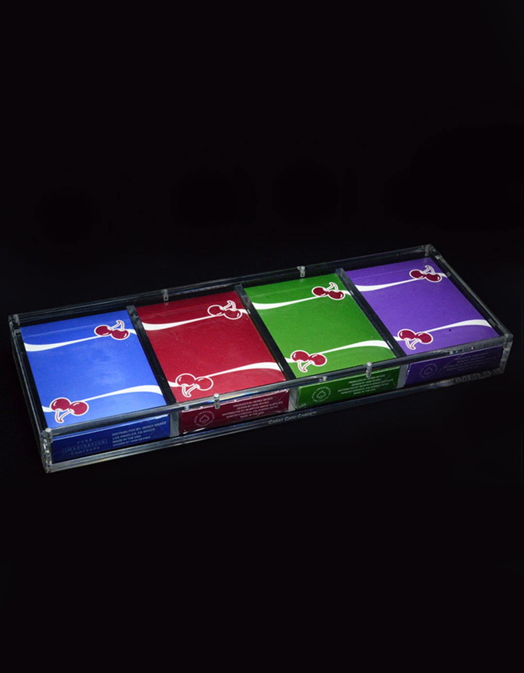 Carat Case X4 - Cutie pentru 4 pachete de carti