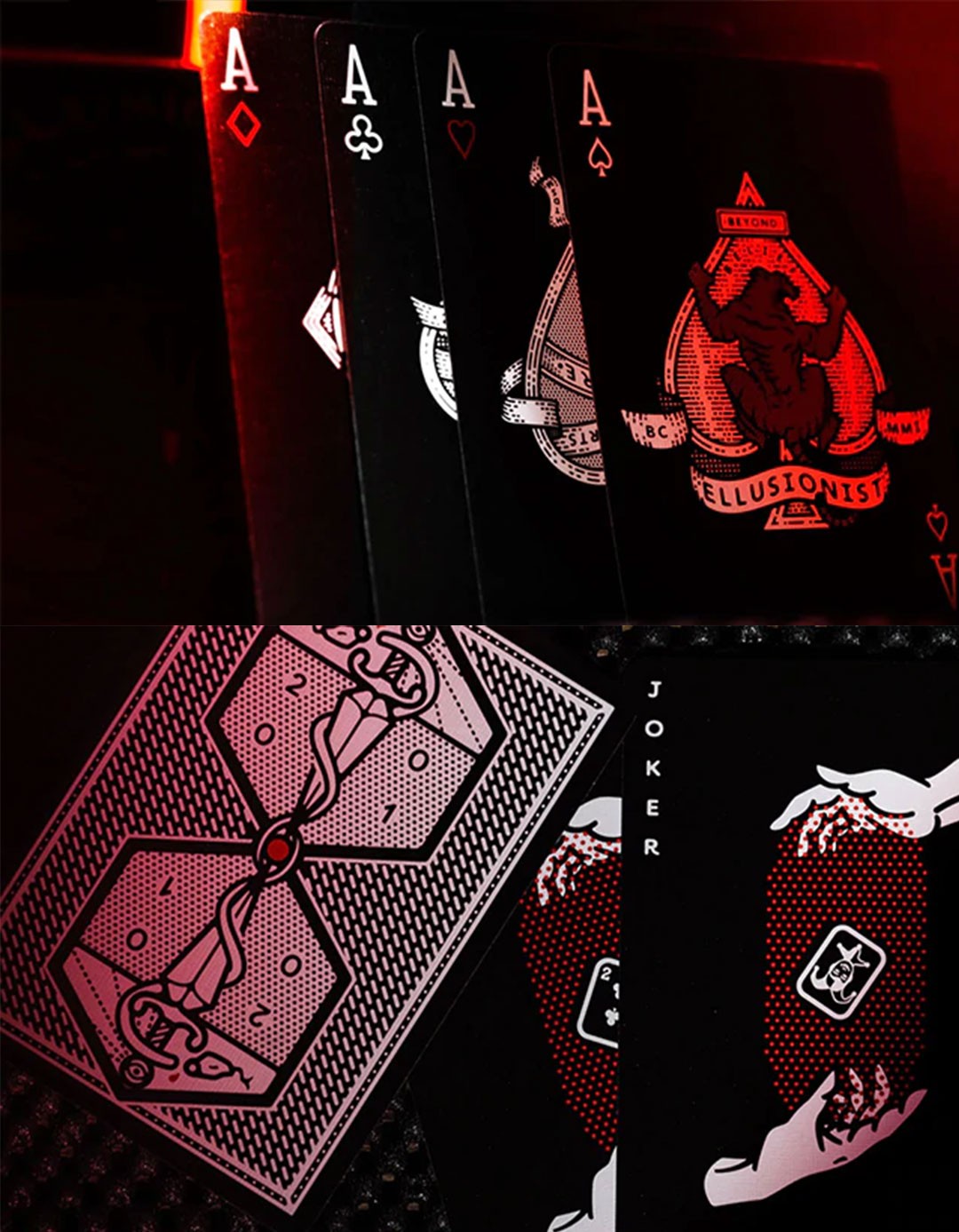 Ellusionist Deck: Black Anniversary Edition - Carti de joc ed. limitata