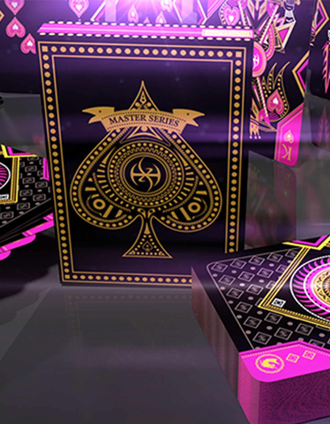 Pink Ruby Lordz Playing Cards (Standard)