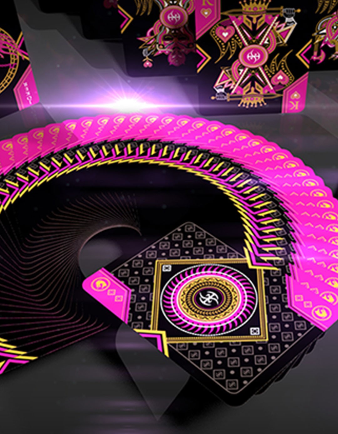 Pink Ruby Lordz Playing Cards (Standard)