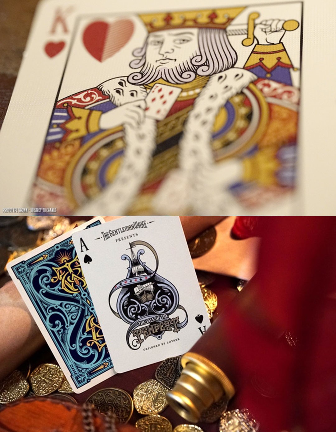 The Tale of the Tempest (Ocean) - Carti de joc