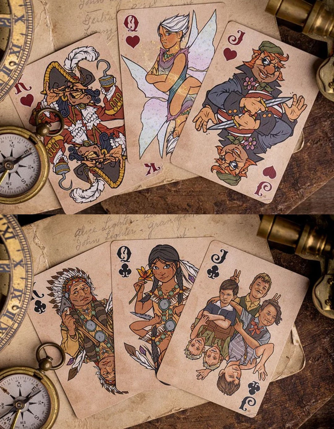 Peter Pan - Carti de joc