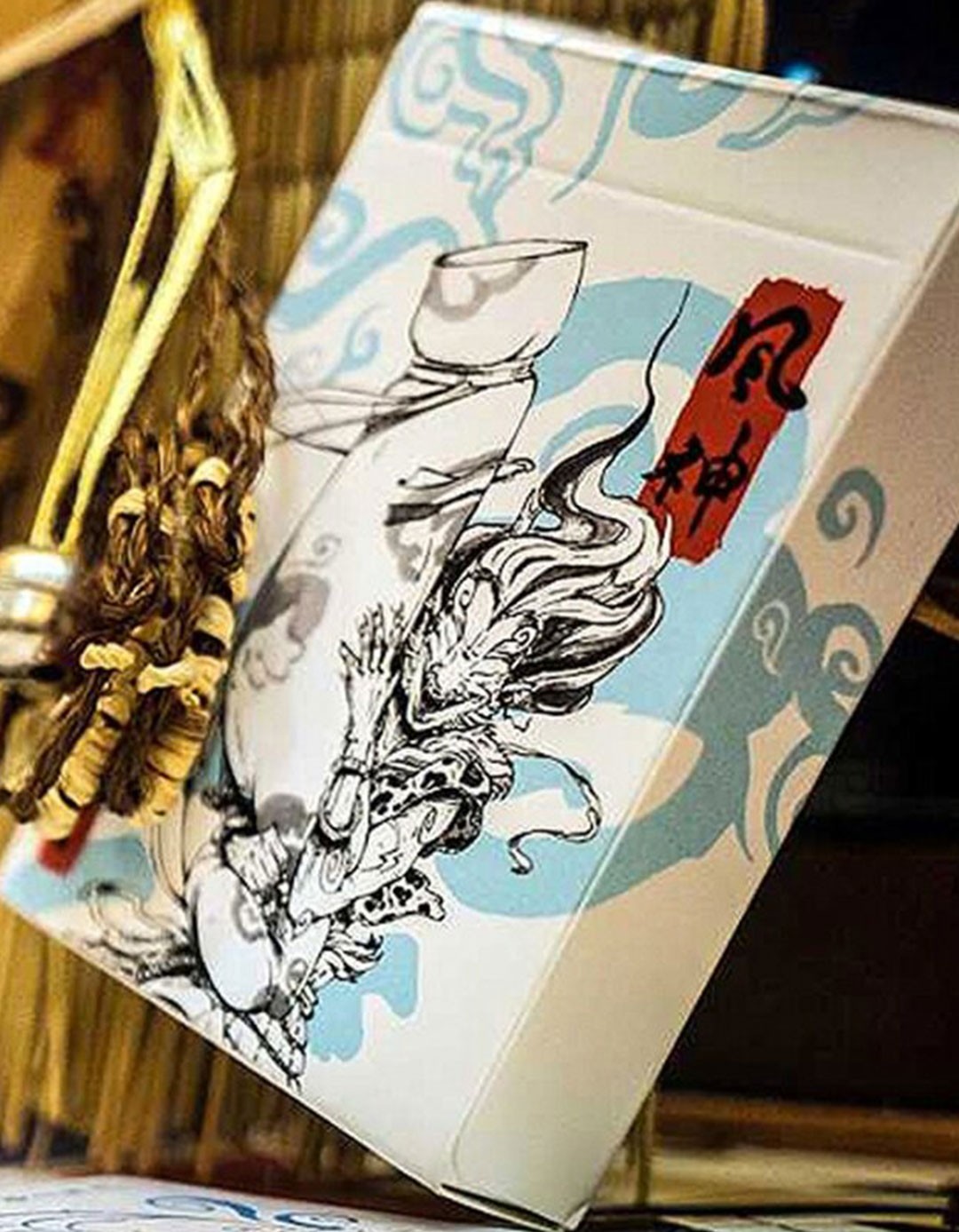 Fujin & Raijin - Carti De Joc - Albastru