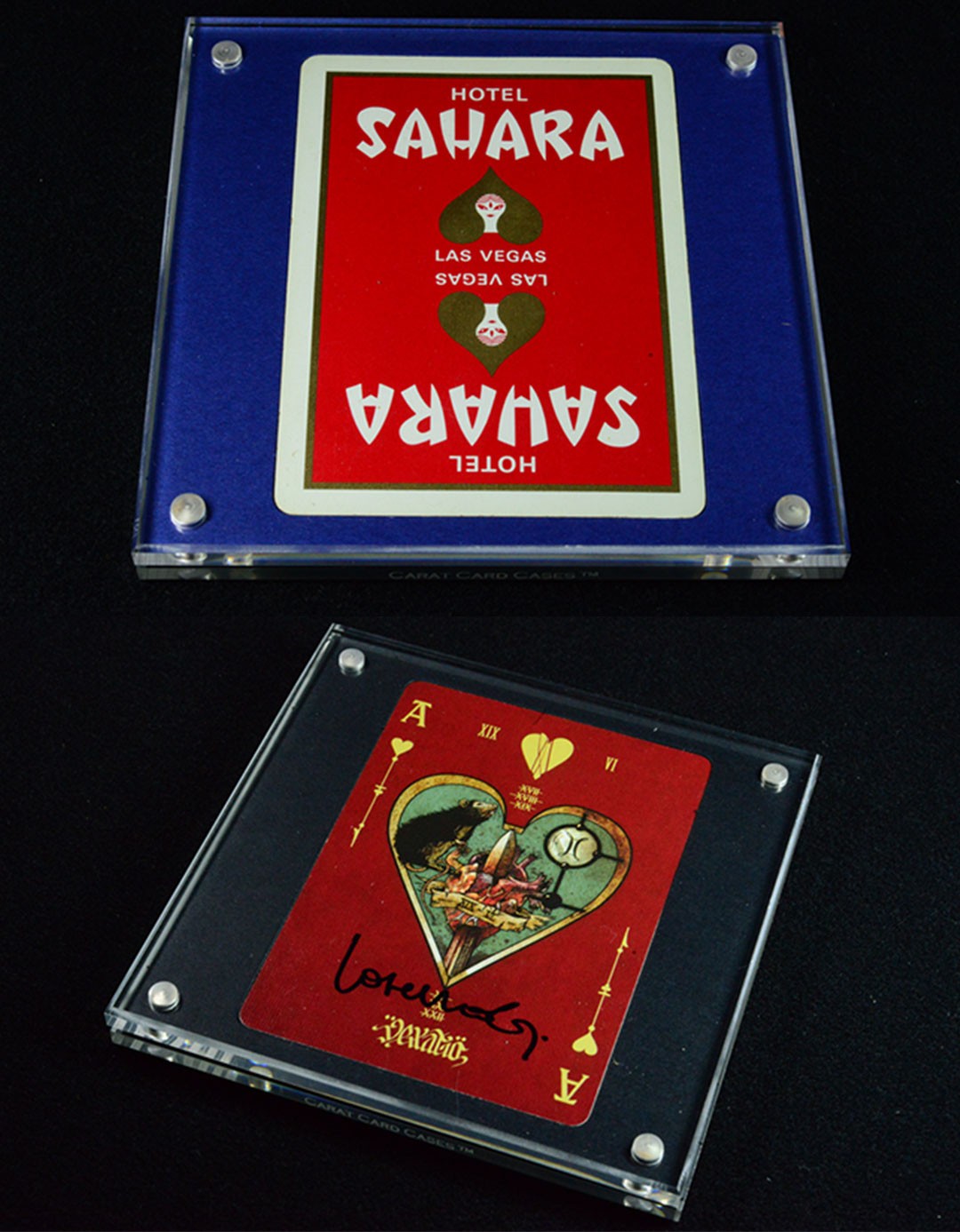 Carat XSC - Display 1 carte de joc