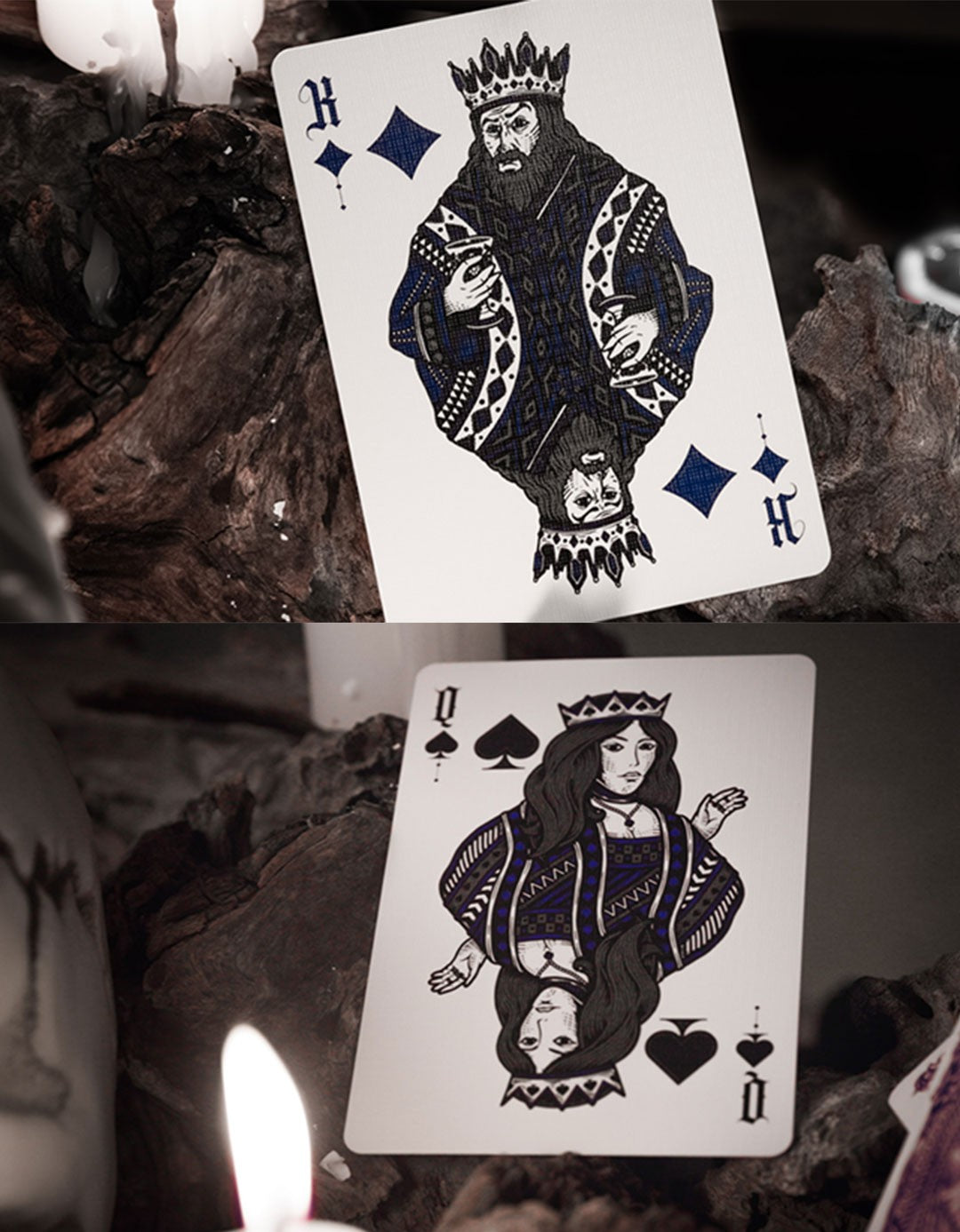 Deal with the Devil (Cobalt Blue) - Carti de joc cu UV ed. limitata