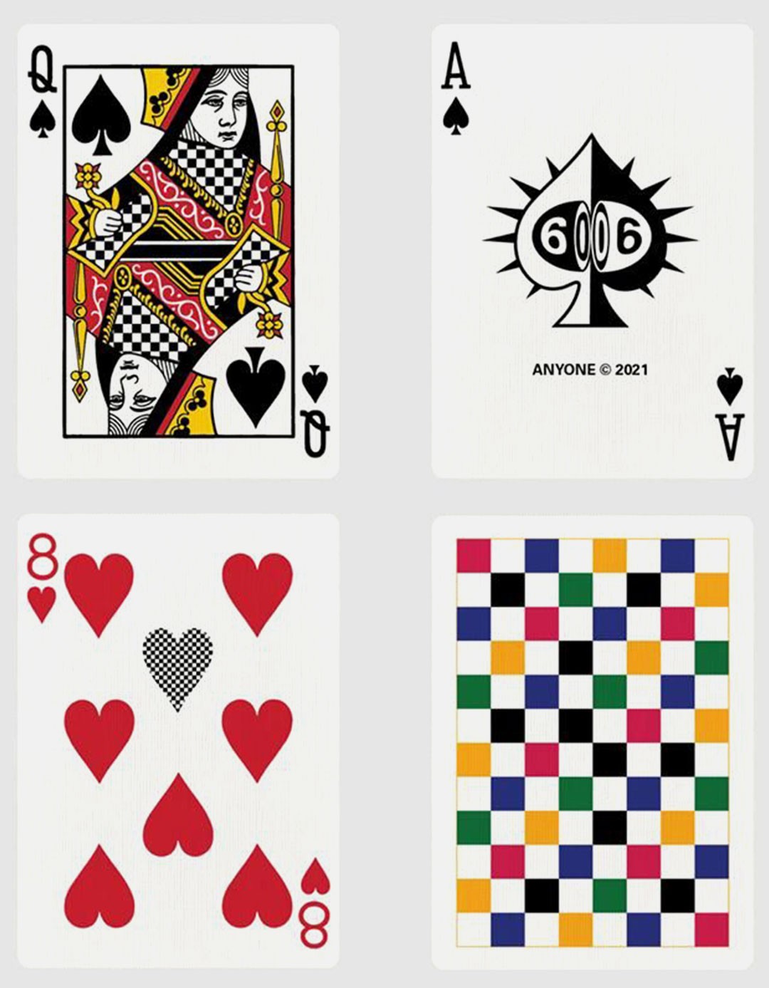 Anyone - Checkerboard Multicolor - Carti de joc