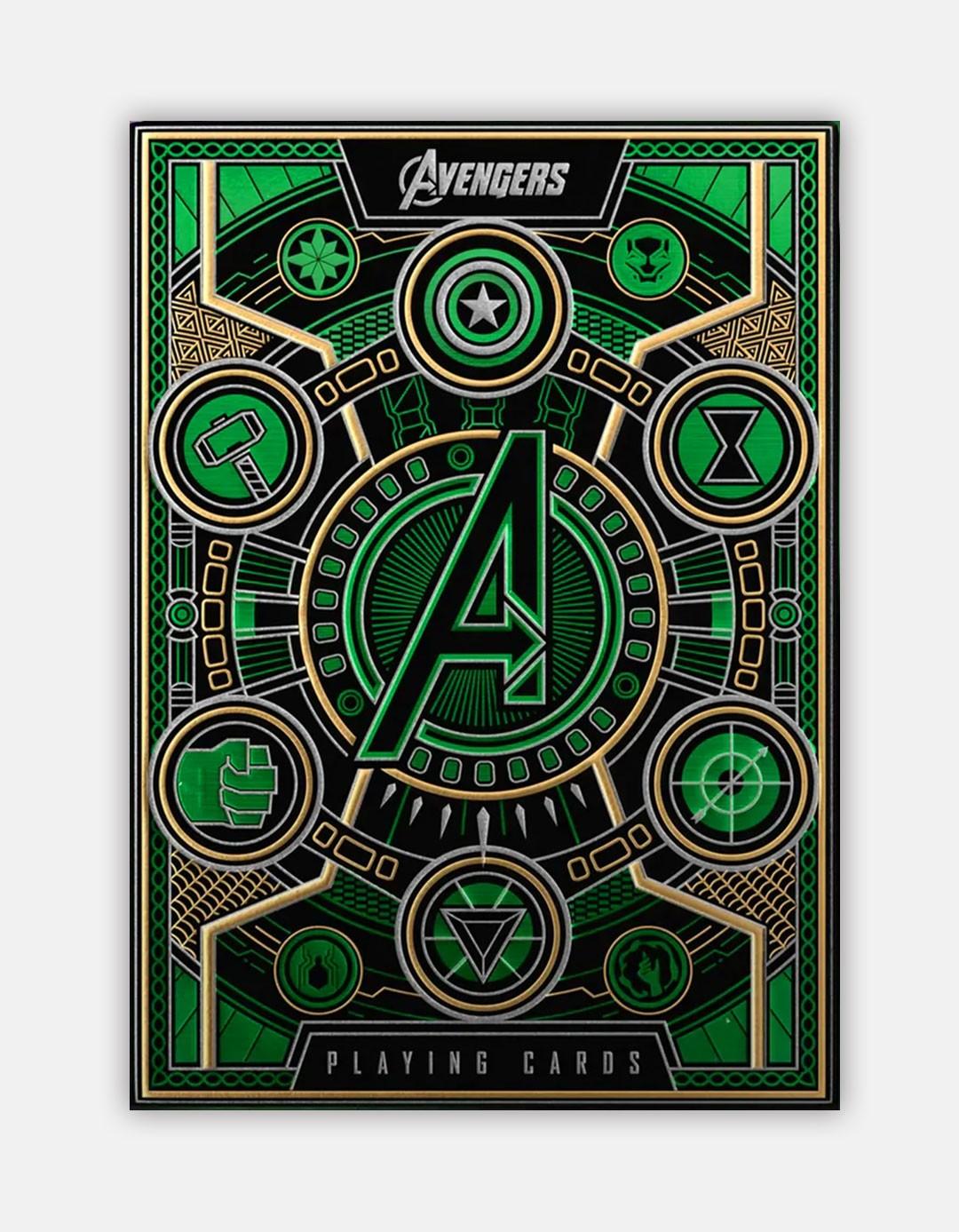 Avengers - Verde - Carti de joc