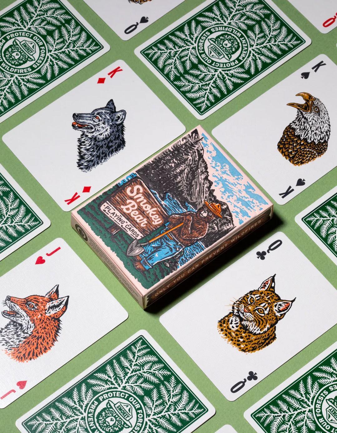 Smokey Bear Playing Cards by Art of Play