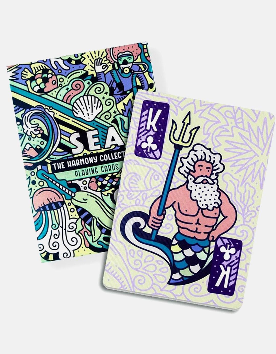 The Harmony Collection Playing Cards - Sea