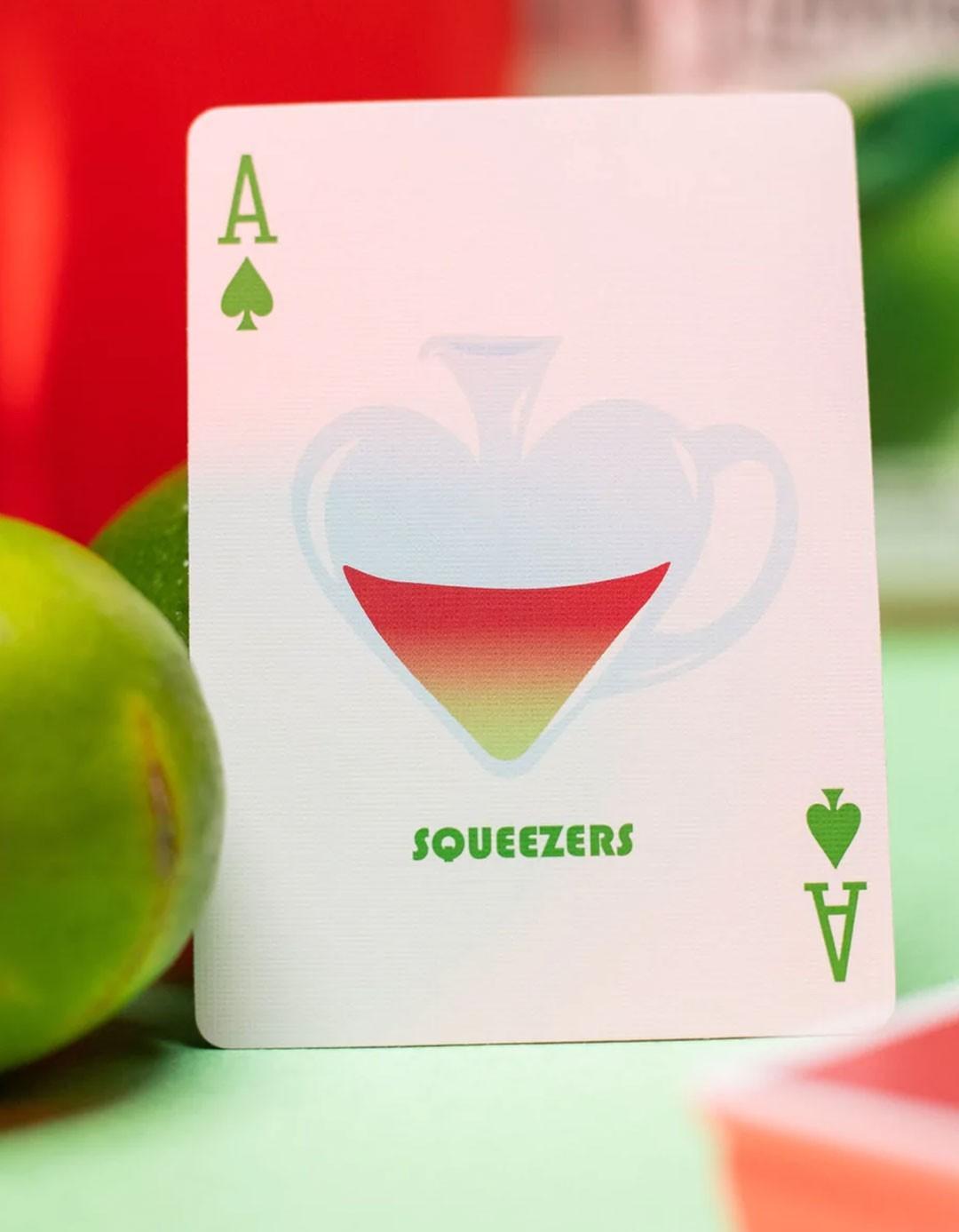 Squeezers V4 by Organic Playing Cards & Riffle Shuffle - Carti de joc ed. limitata