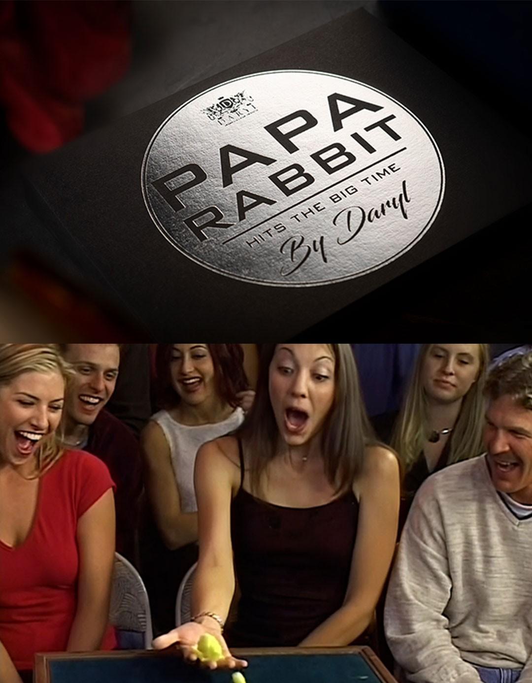 Papa Rabbit Hits The Big Time (Gimmicks si instructiuni online) by DARYL