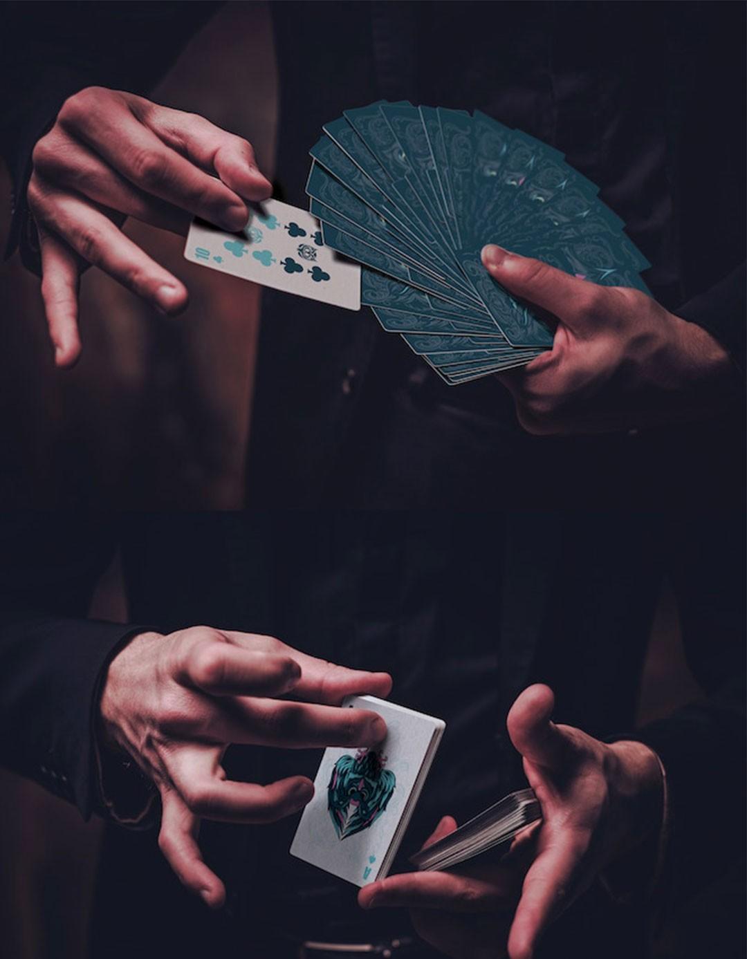 Owl Negru - Carti de joc