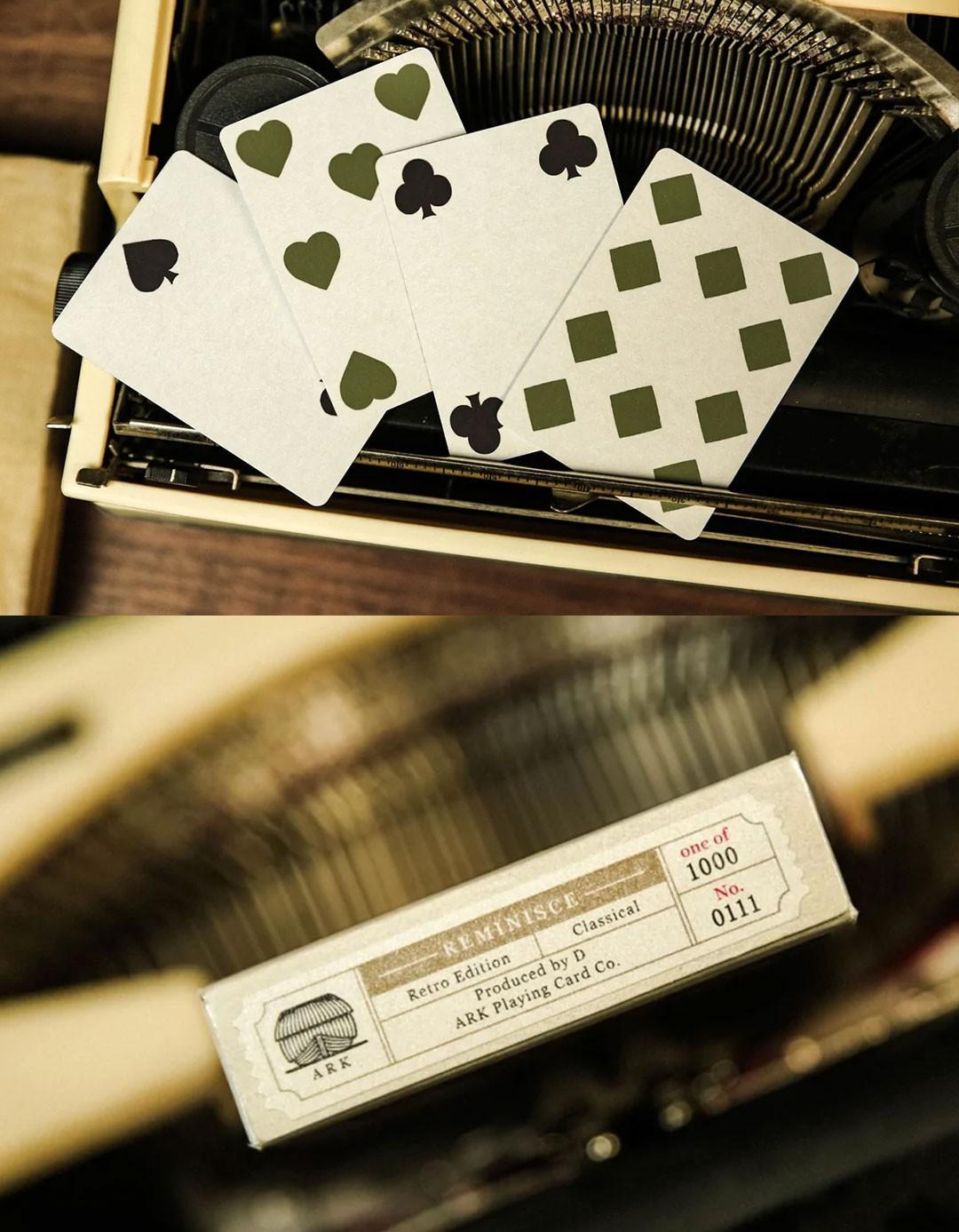 Reminisce (Verde) - Carti de joc ed. limitata