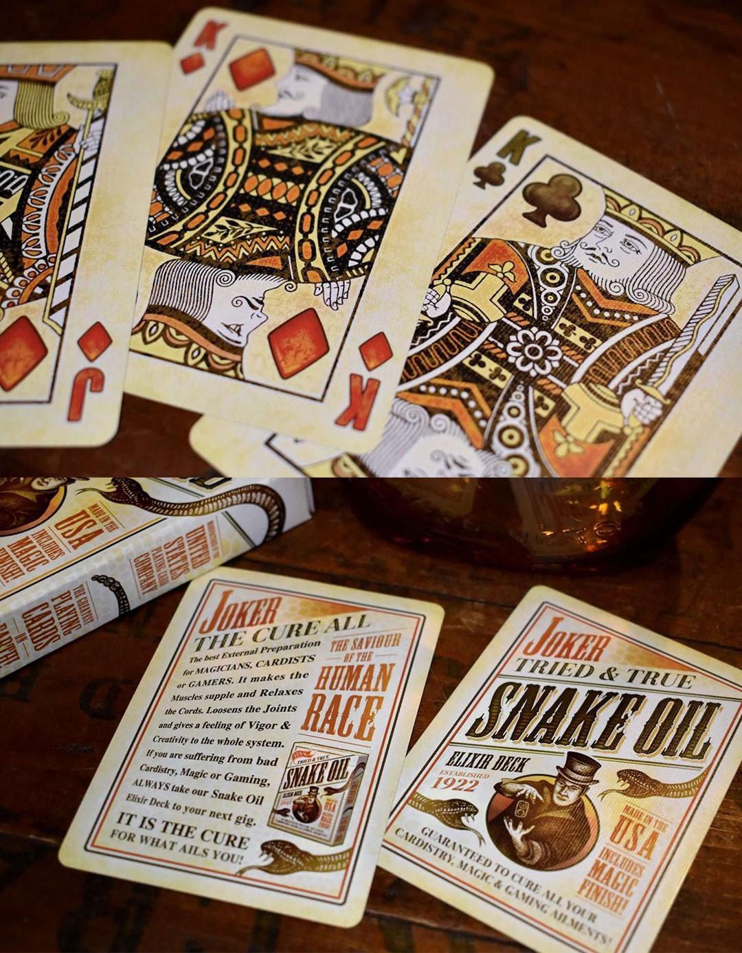 Snake oil - Carti de joc