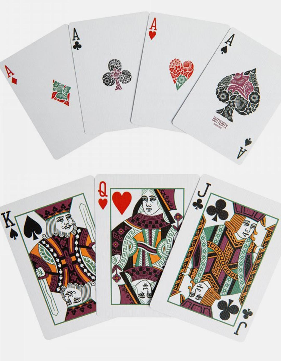 Butterfly Seasons - Toamna - Carti de joc marcate ed. limitata