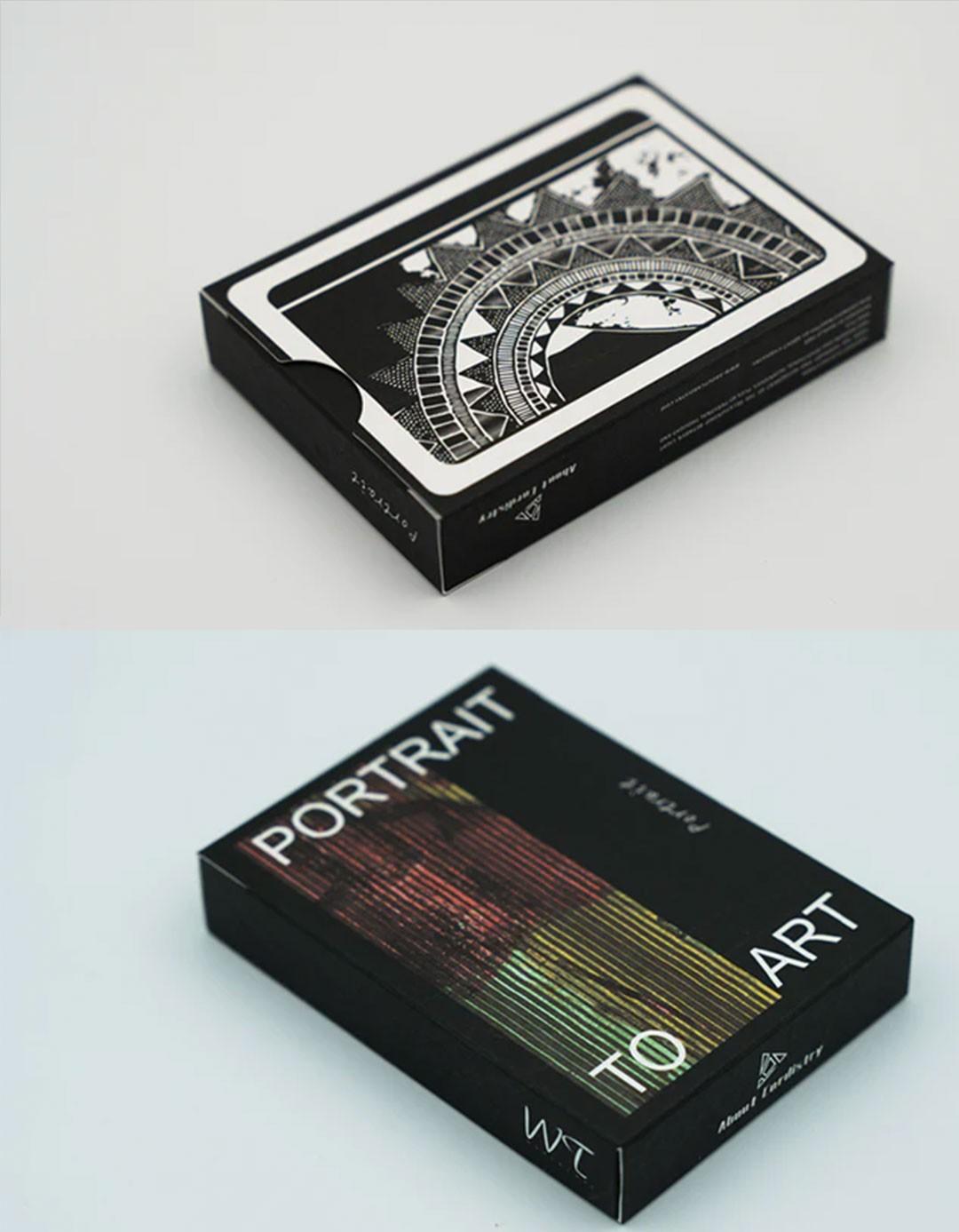 Portrait To Art - Carti de joc ed. limitata