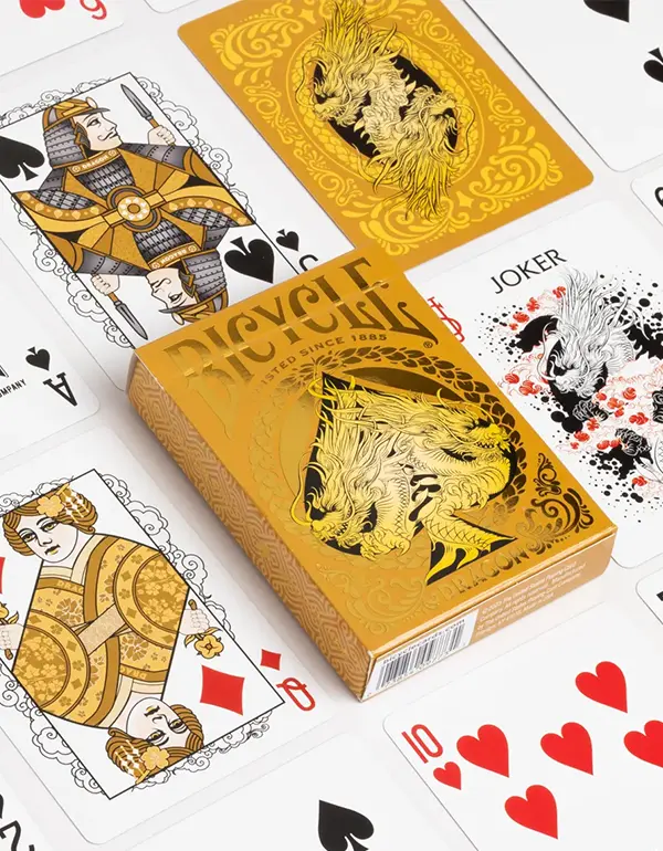 Bicycle Dragon Gold cards