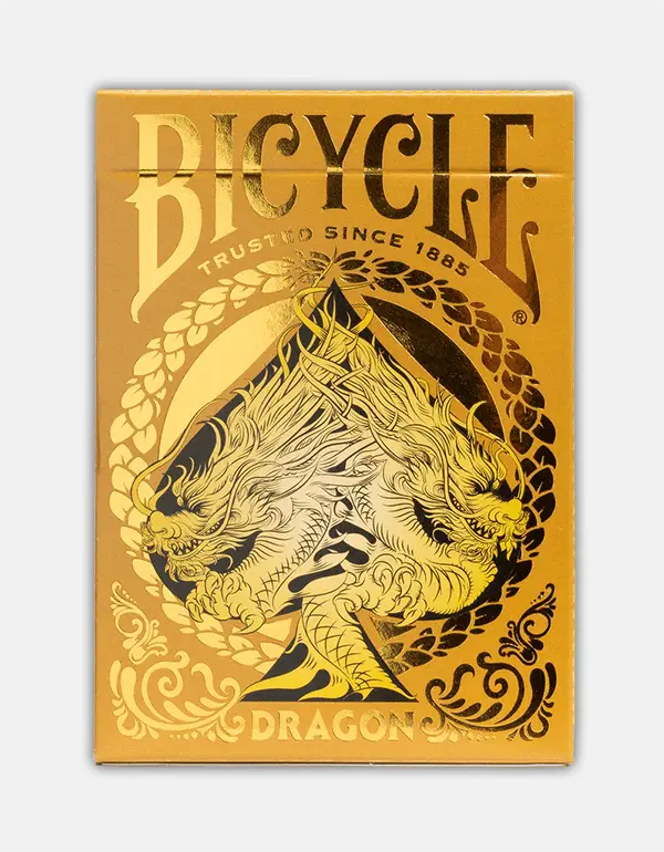 Bicycle Dragon Gold