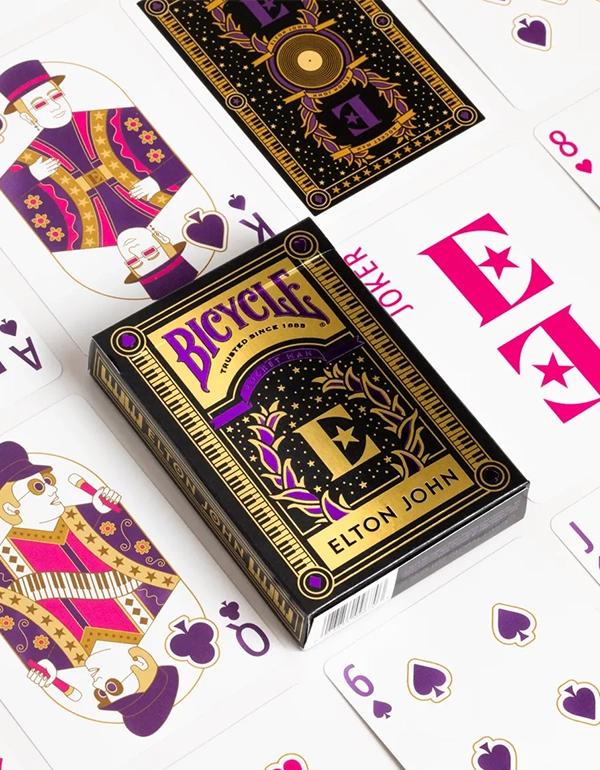 Bicycle Elton John cards