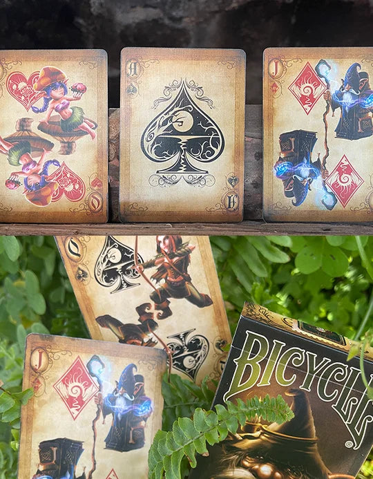 CARTI DE JOC Bicycle-Gnomes-Playing-Cards