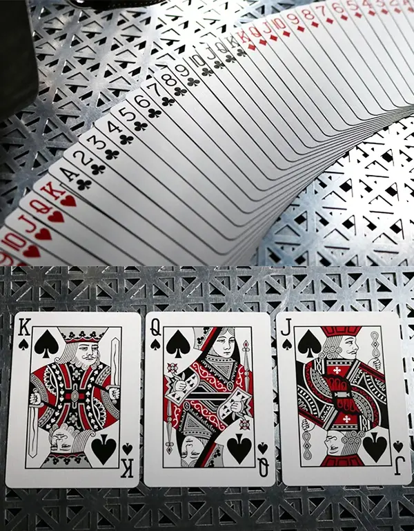Bicycle MetalLuxe new Red cards 2