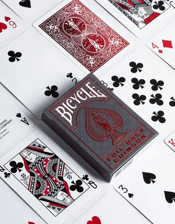 Bicycle MetalLuxe new Red cards 3