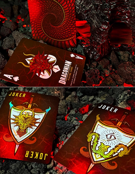Draconian Crimson - Carti de joc