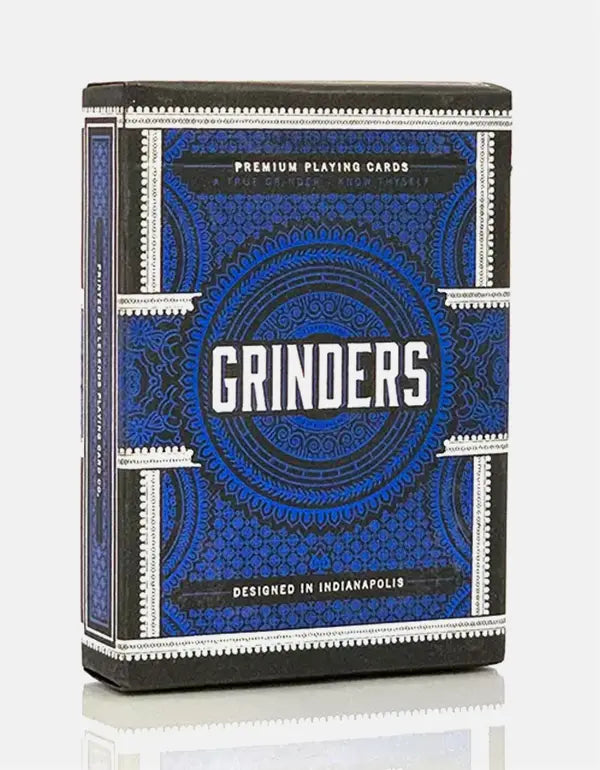 Grinders - Blue - Playing cards