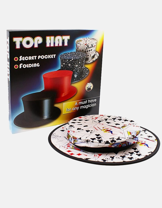 Jobenul Pliabil Cu Buzunar Secret - Folding Top Hat with Secret Pocket