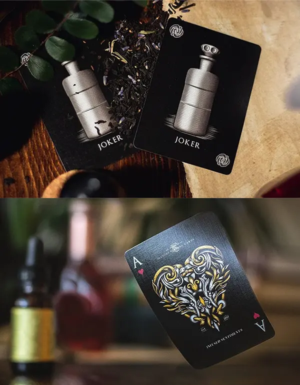 Luxury Apothecary - Sentiments card front