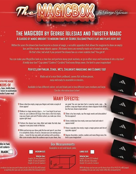 MagicBox Large by Twister Magic (black)