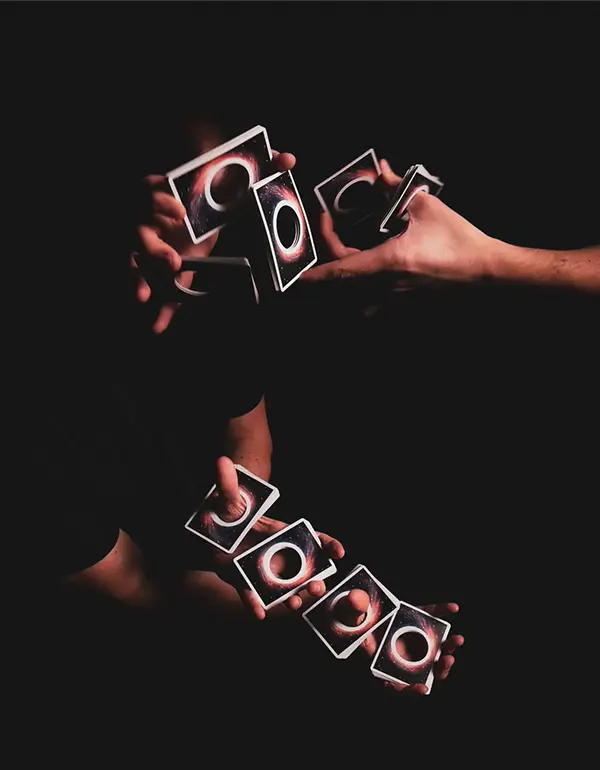 Orbit Black Hole cardistry