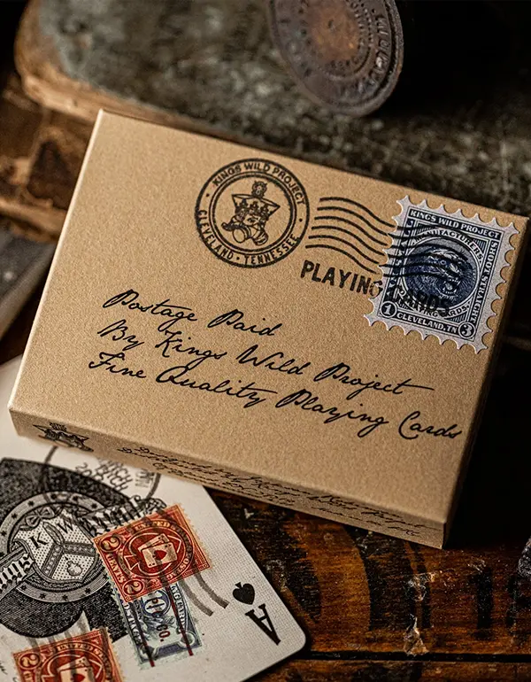 Postage Paid - Albastru - Carti de Joc