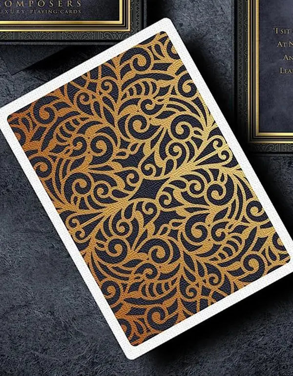 Pyotr Ilyich Tchaikovsky Composers Card back