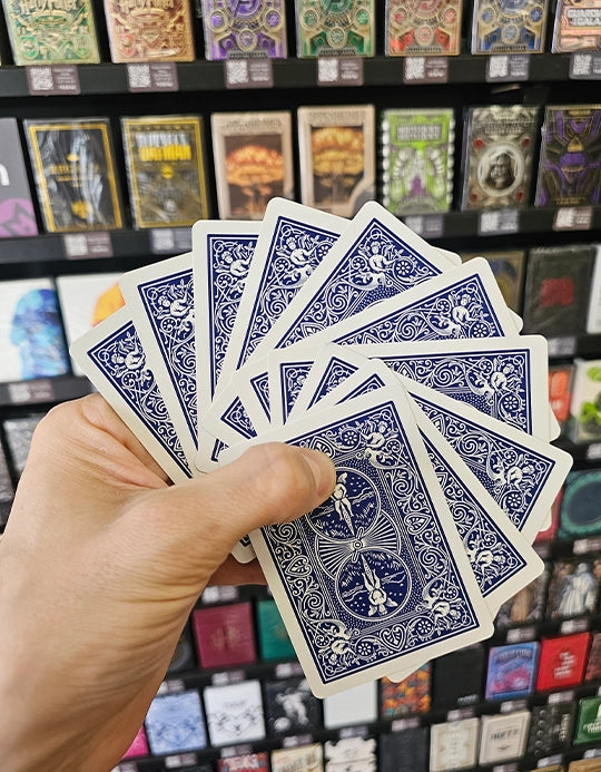 Set 10 Cărți Bicycle - Spate Dublu Albastru