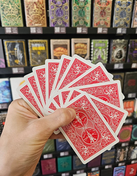 Set 10 Cărți Bicycle - Spate Dublu Roșu