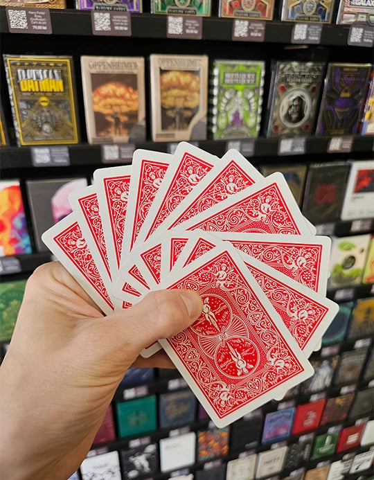 Set 10 Cărți Bicycle - Spate Dublu Roșu