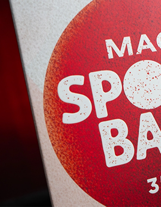 Sponge Balls - Rosii - 7.5 cm by Murphy's Magic