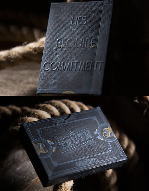 Truth - Lies Require Commitment tuck