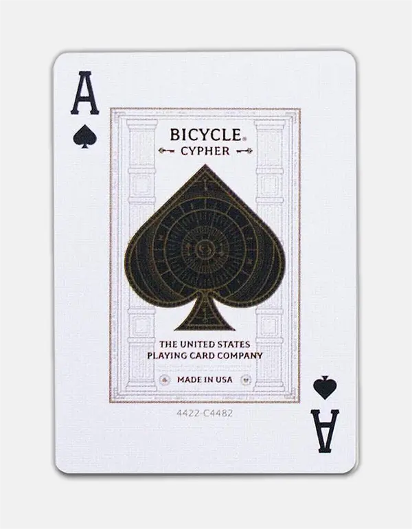 bicycle cipher carti de joc