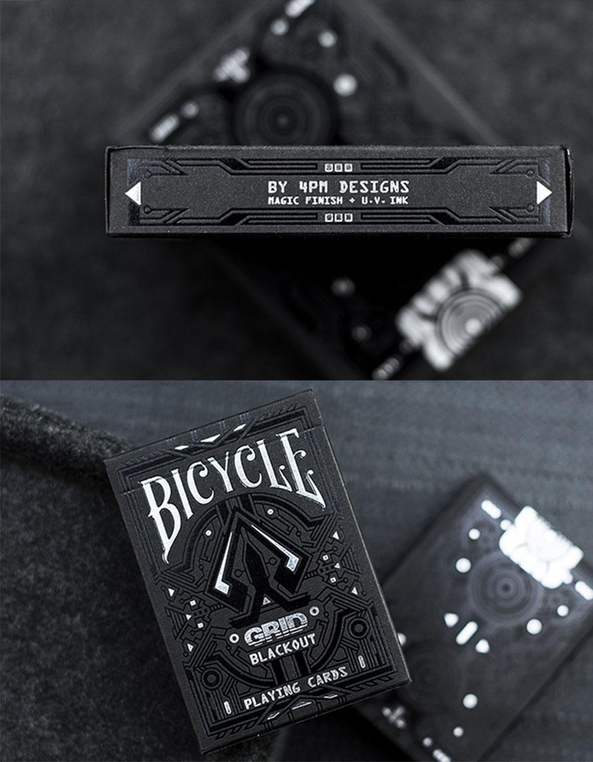 Bicycle Grid Blackout - Carti de joc ed. limitata